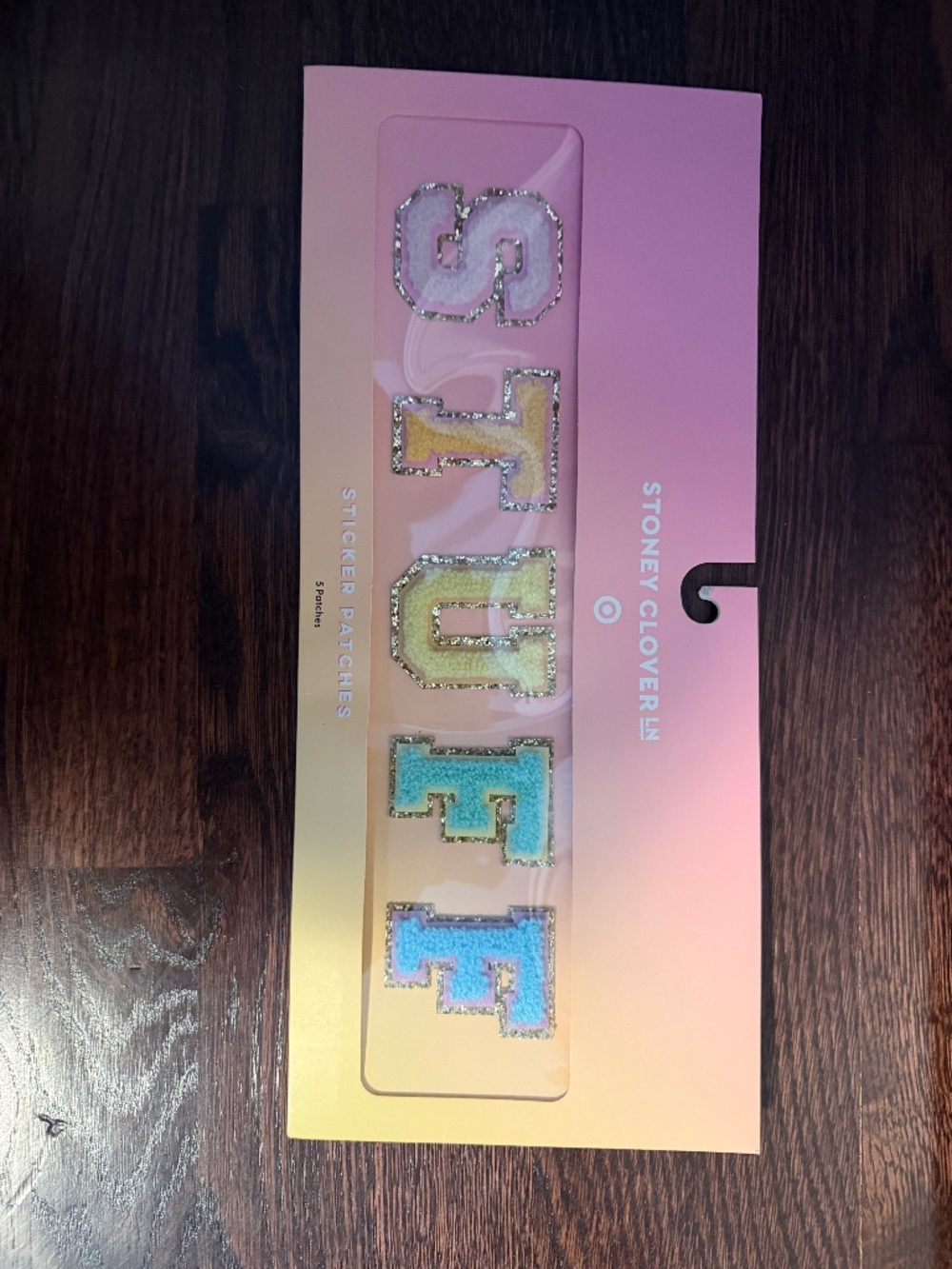 Stoney Clover Lane “STUFF” patch brand new in packaging